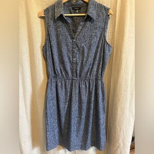 Alfani Dress Fit n’ Flare | Blue & White | Size: 12